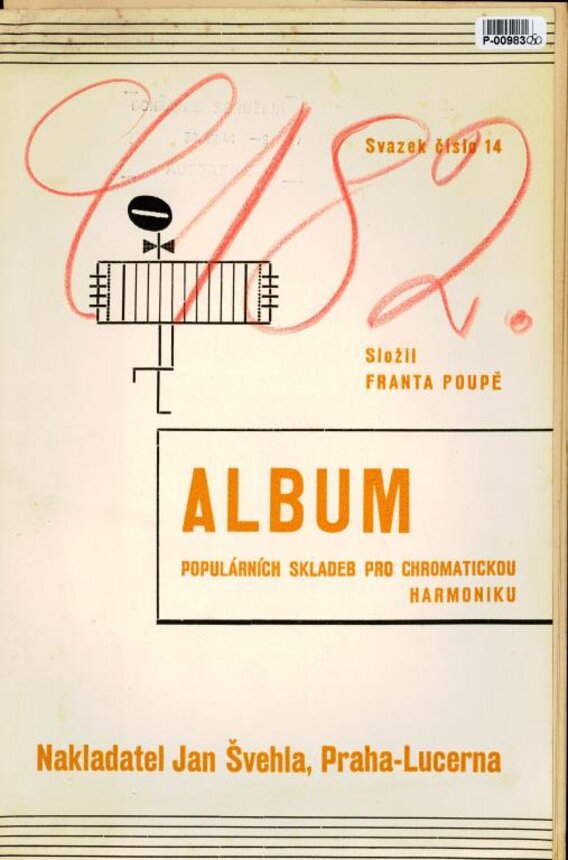 Album populárních skladeb pro chromatickou harmoniku