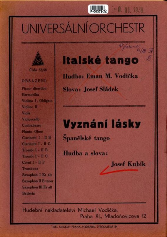 Universální orchestr 53/58