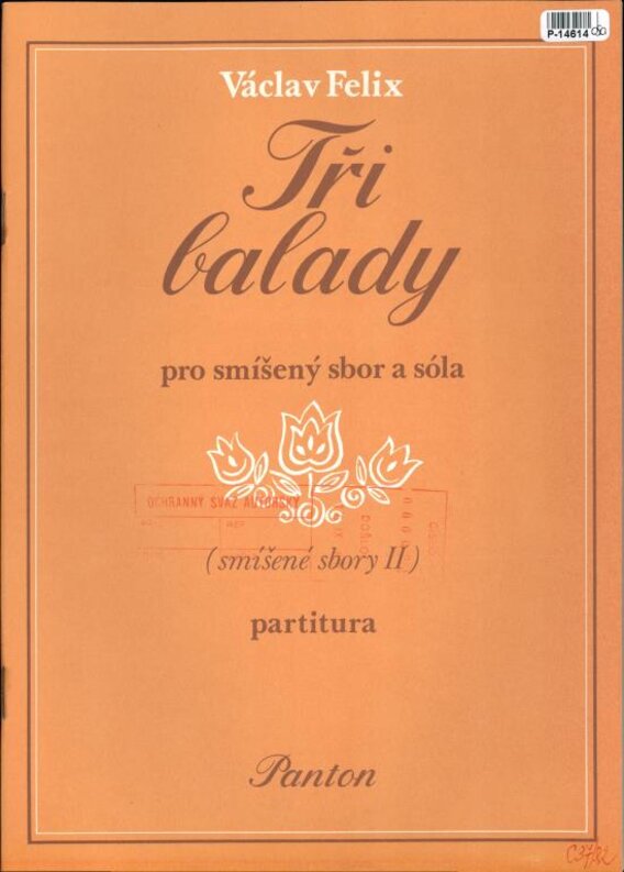 Tři balady pro smíšený sbor a sóla