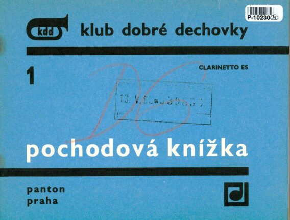 Klub dobré dechovky 1 - Pochodová knížka