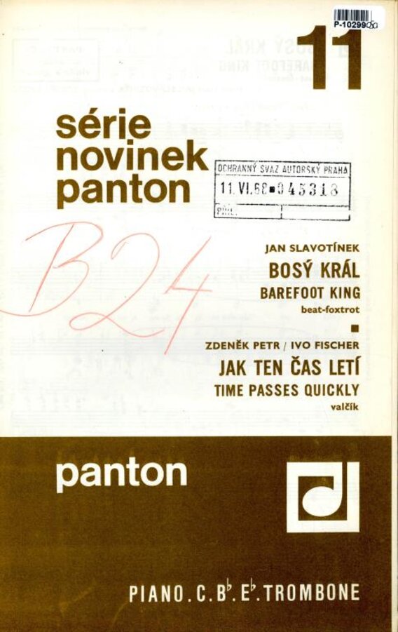 Série novinek panton 11