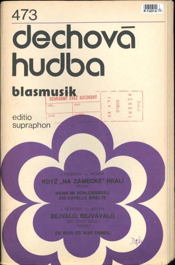 Dechová hudba blasmusik 473