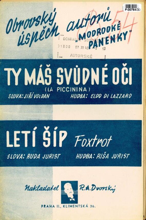 Ty máš svůdné oči, Letí šíp