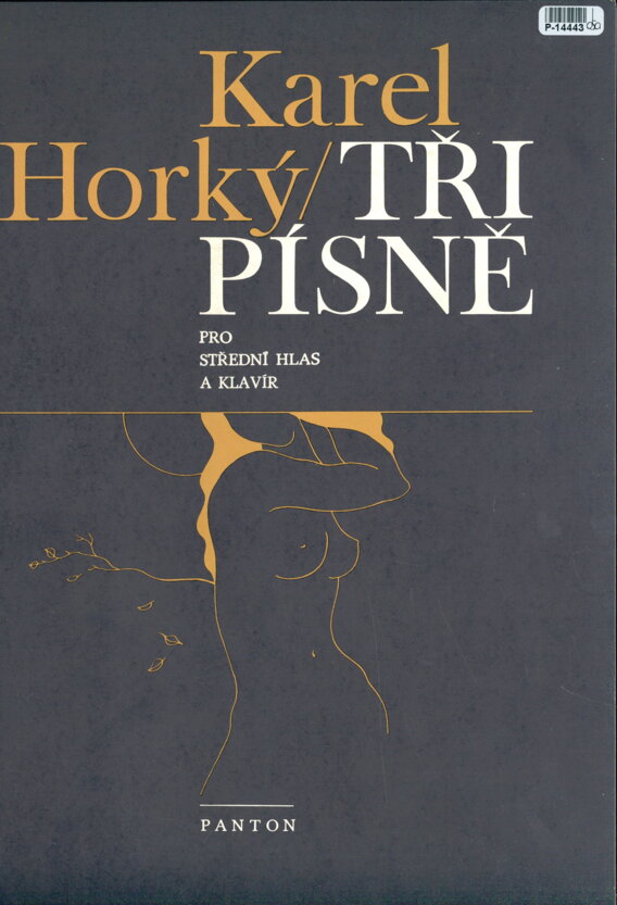 Tři písně pro střední hlas a klavír