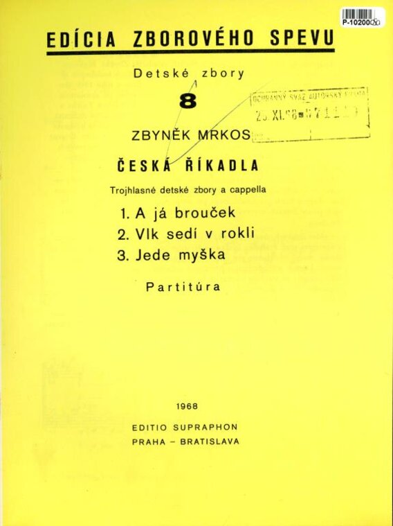 Edícia sborového spevu 8