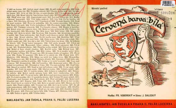 Červená barva, bílá