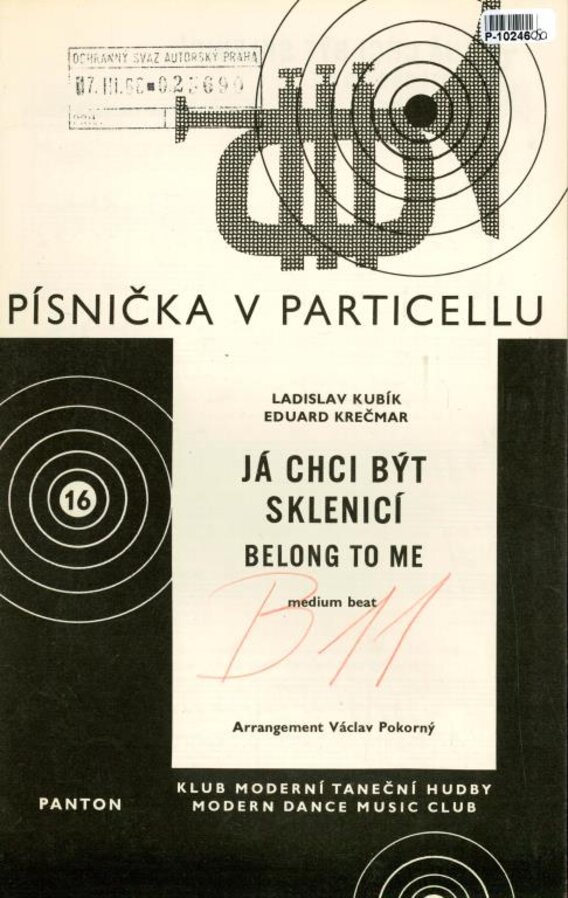 Písnička v particellu 16