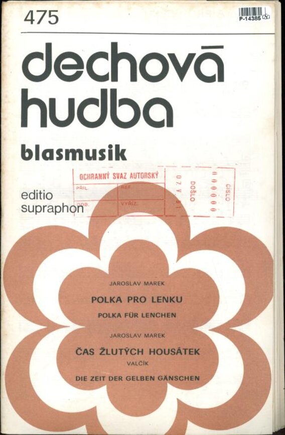 Dechová hudba blasmusik 475