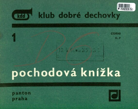 Klub dobré dechovky 1 - Pochodová knížka