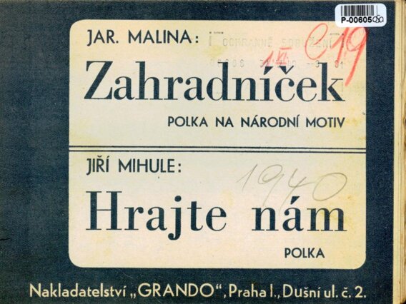 Zahradníček, Hrajte nám