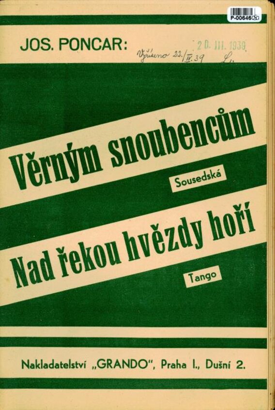 Věrným snoubencům, Nad řekou hvězdy hoří