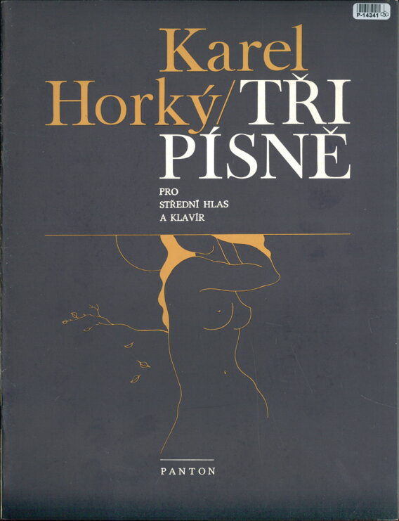 Tři písně pro střední hlas a klavír