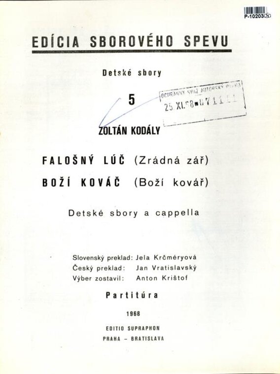 Edícia sborového spevu 5