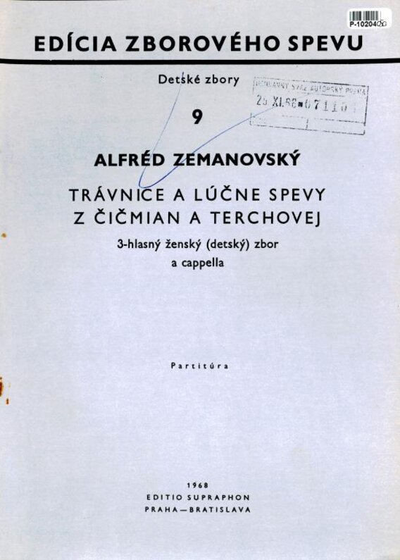 Edícia sborového spevu 9