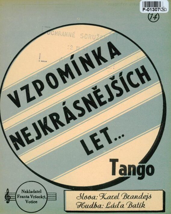 Vzpomínka nejkrásnějších let