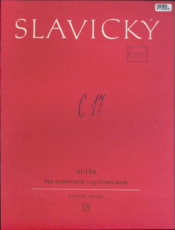 Suita - per pianoforte a quattro mani