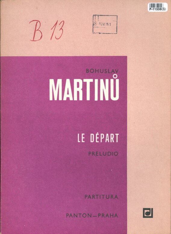 Le départ