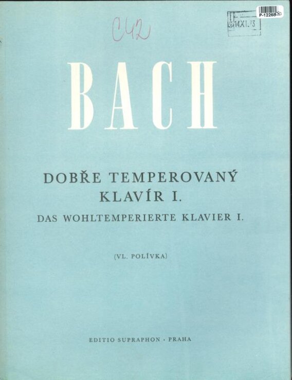 Dobře temperovaný klavír I.