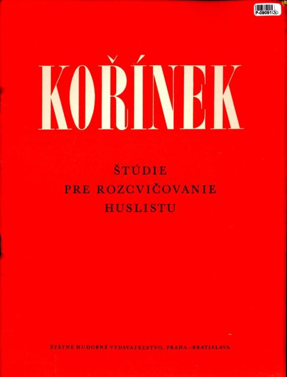 Štúdie pre rozcvičovanie huslistu