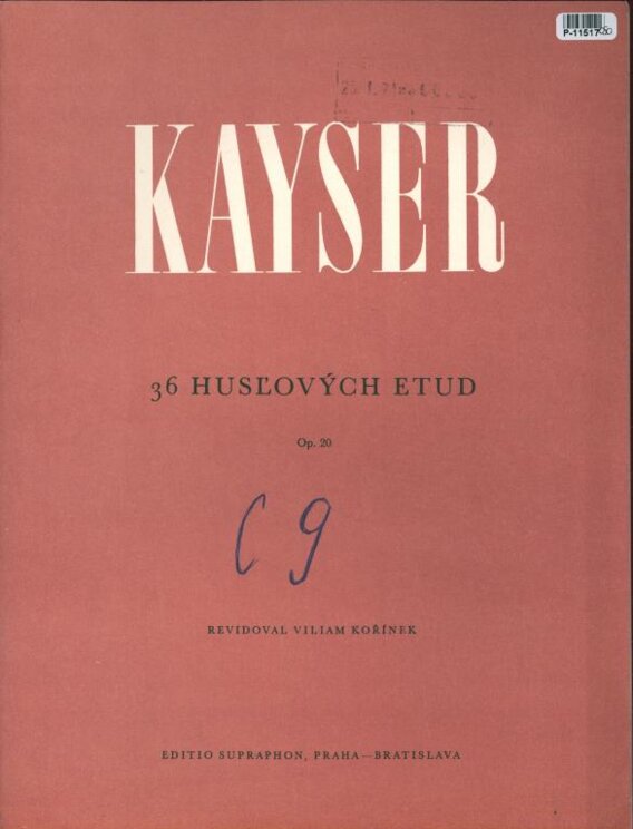 36 Husľových etud