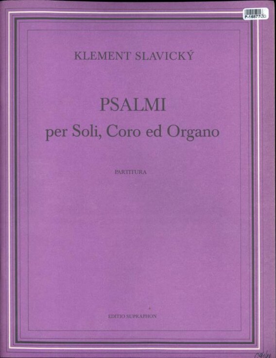 Psalmi per Soli, Coro ed Organo
