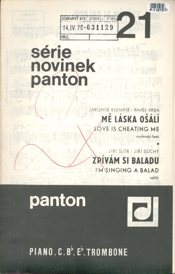 Série novinek panton 21