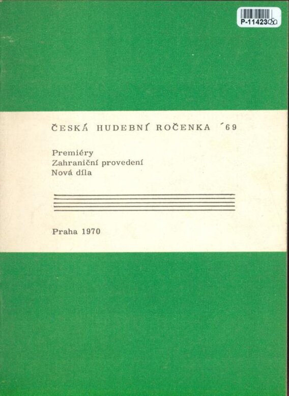 Česká hudební ročenka ´69