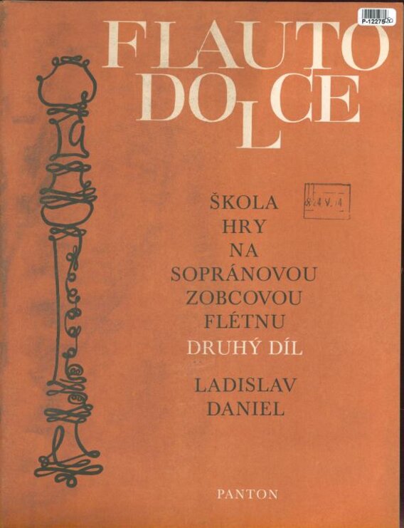 Škola hry na sopránovou zobcovou flétnu - druhý díl