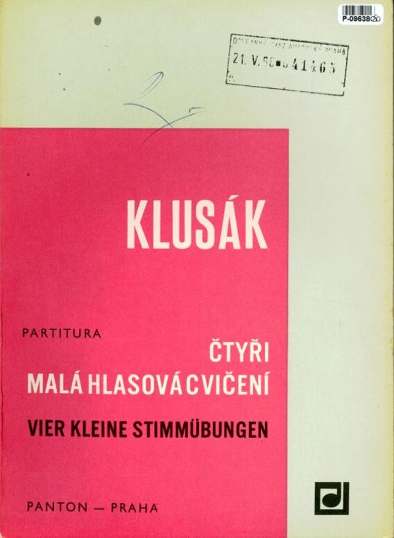 Čtyři malá hlasová cvičení