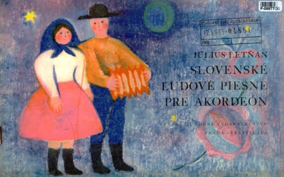 Slovenské ľudové piesne pre akordeón
