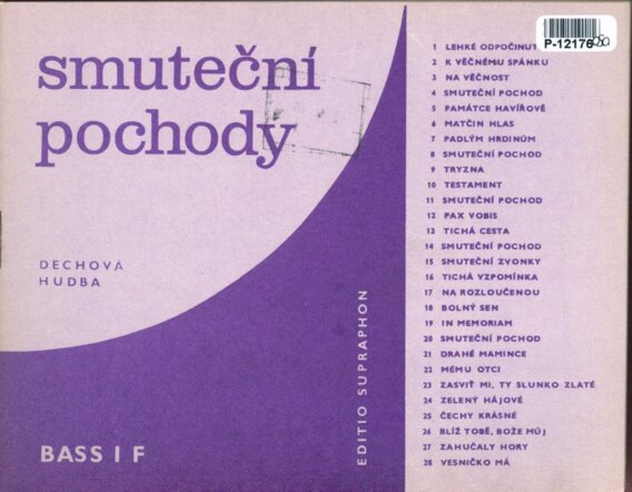 Smuteční pochody - Bass I F