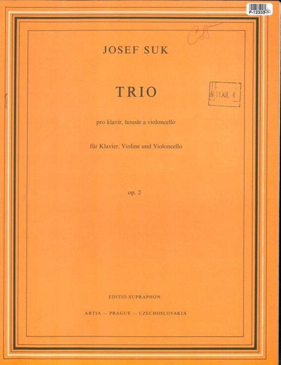 Trio pro klavír, housle a violoncello