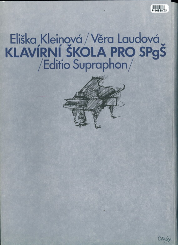 Klavírní škola pro SPgŠ