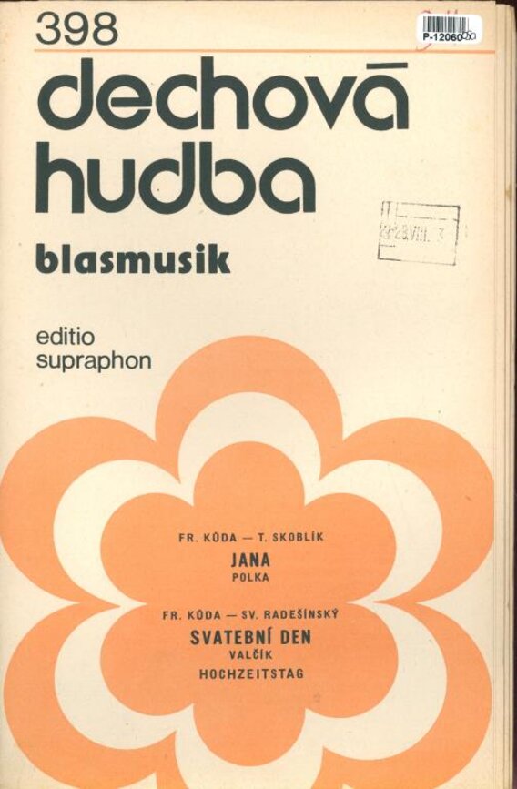 Dechová hudba blasmusik 398