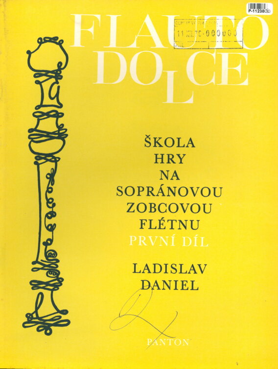 Škola hry na sopránovou zobcovou flétnu - l. díl