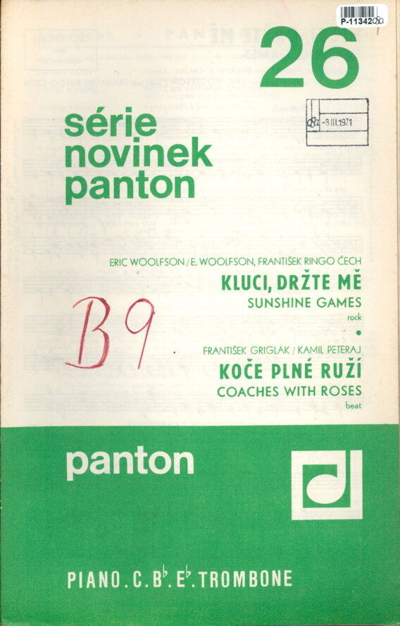 Série novinek panton 26