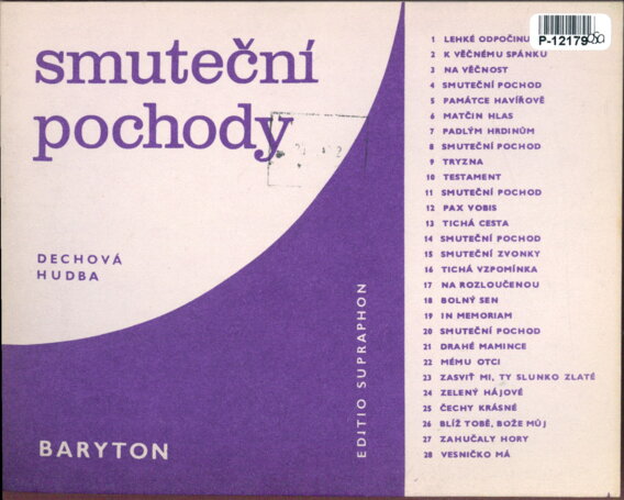 Smuteční pochody - Baryton