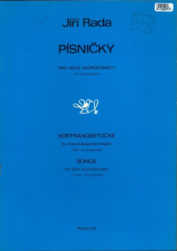 Písničky pro malé akordeonisty