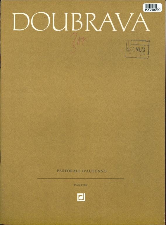 Pastorale D' Autunno