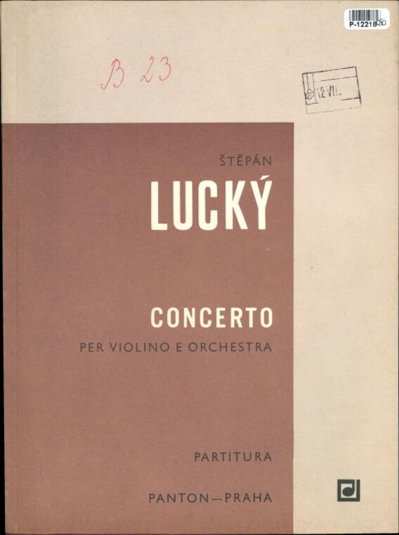 Concerto per violino e orchestra