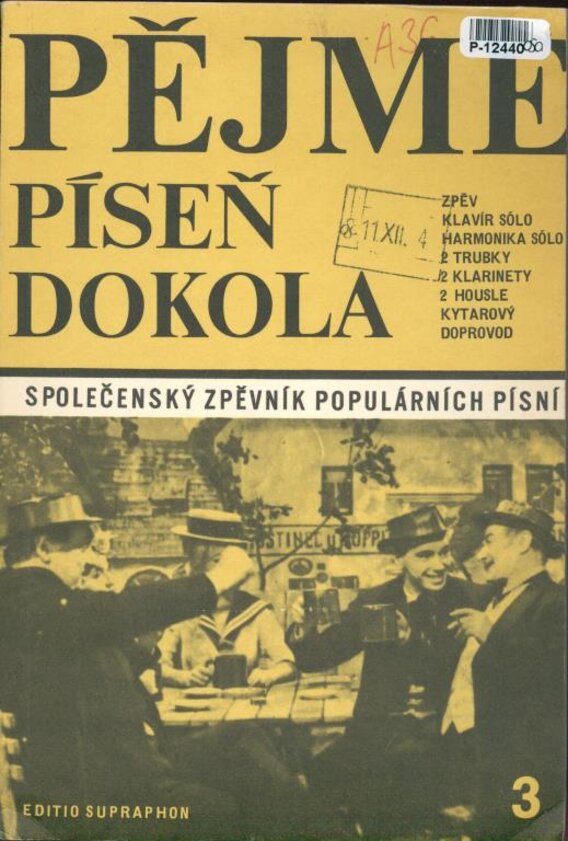 Společenský zpěvník populárních písní 3 - Pějme píseň dokola