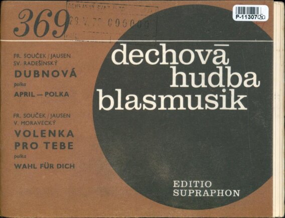 Dechová hudba blasmusik 369