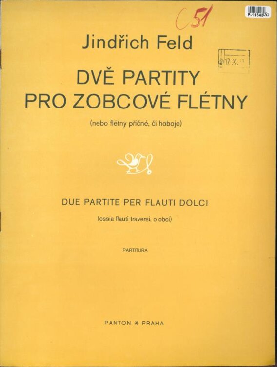 Dvě partity pro zobcové flétny