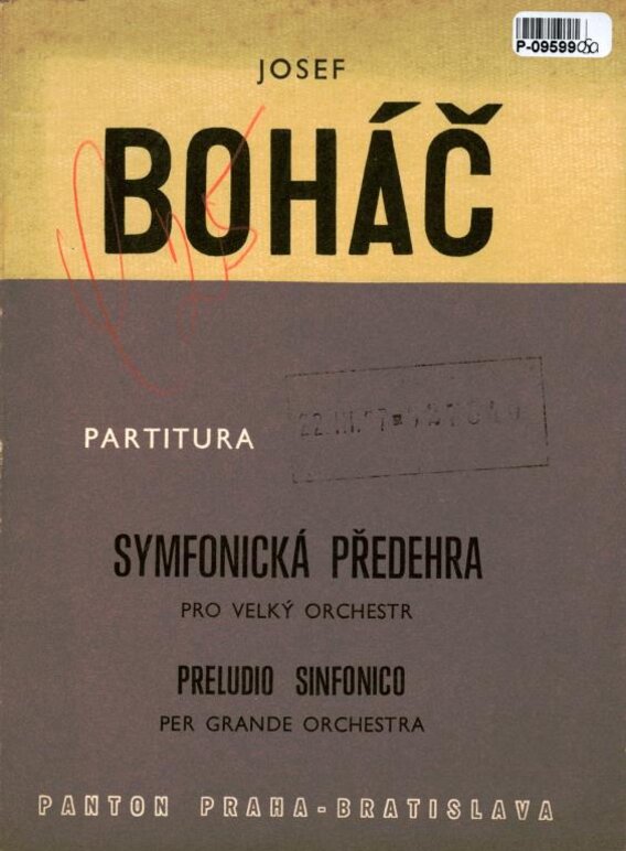 Symfonická předehra - pro velký orchestr