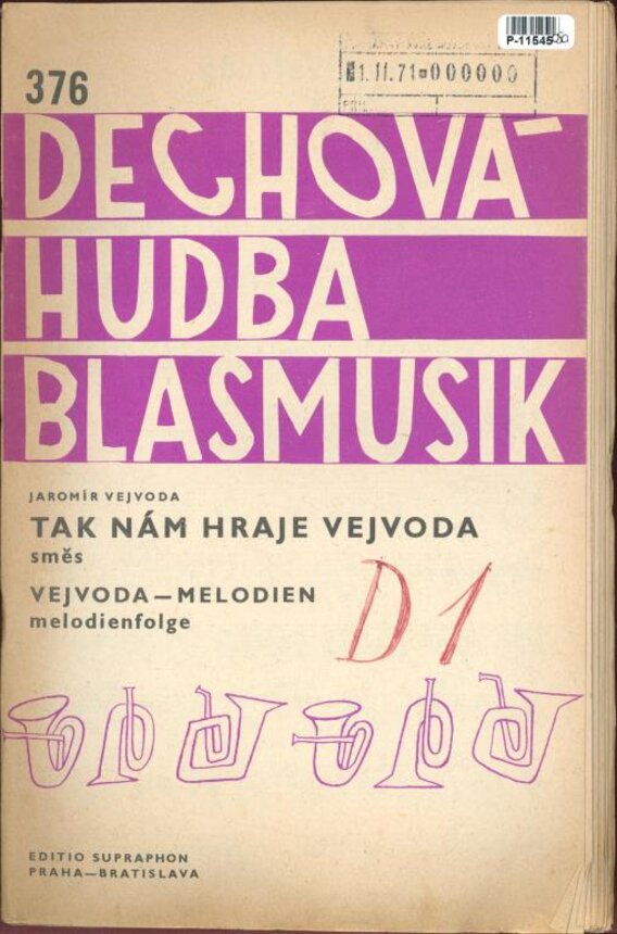 Dechová hudba blasmusik 376