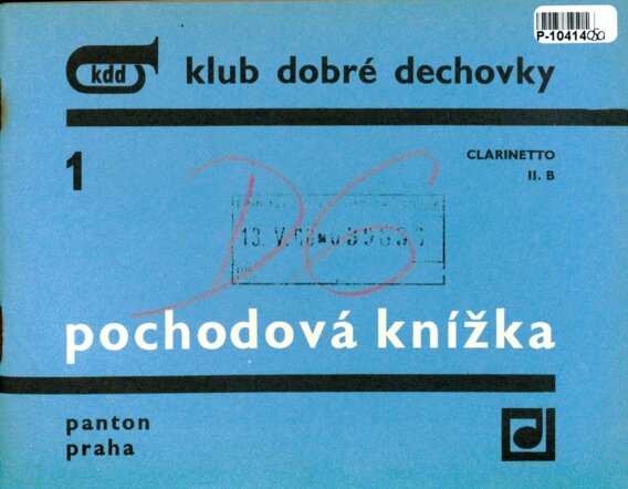 Klub dobré dechovky 1 - Pochodová knížka