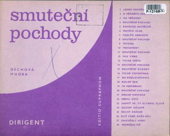 Smuteční pochody - Dirigent