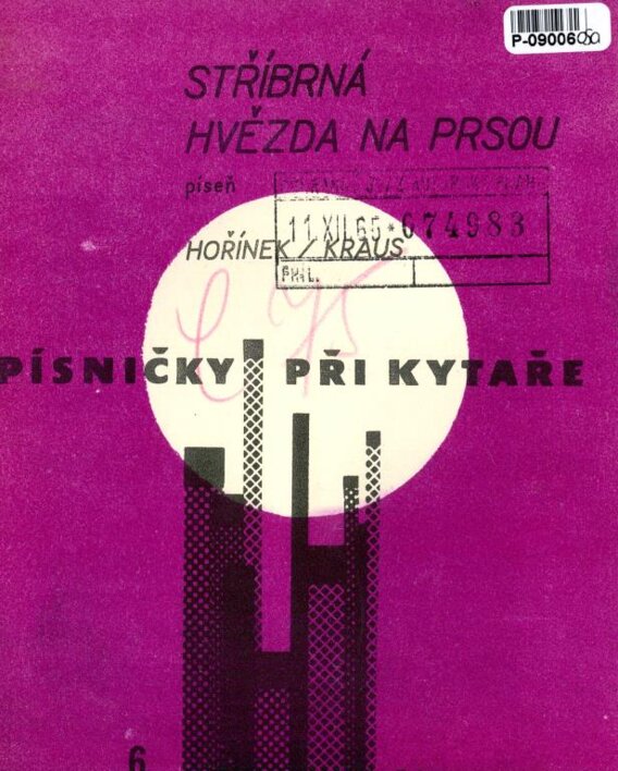 Písničky při kytaře - stříbrná hvězda na prsou
