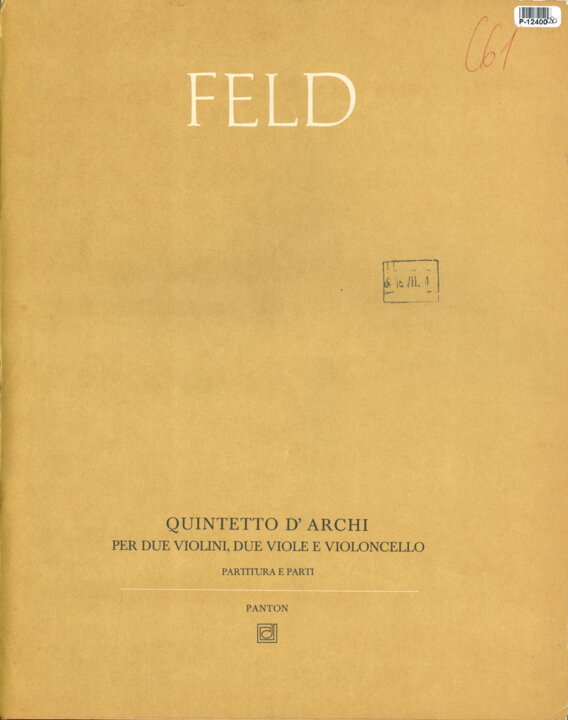 Quintetto d'archi per due violini