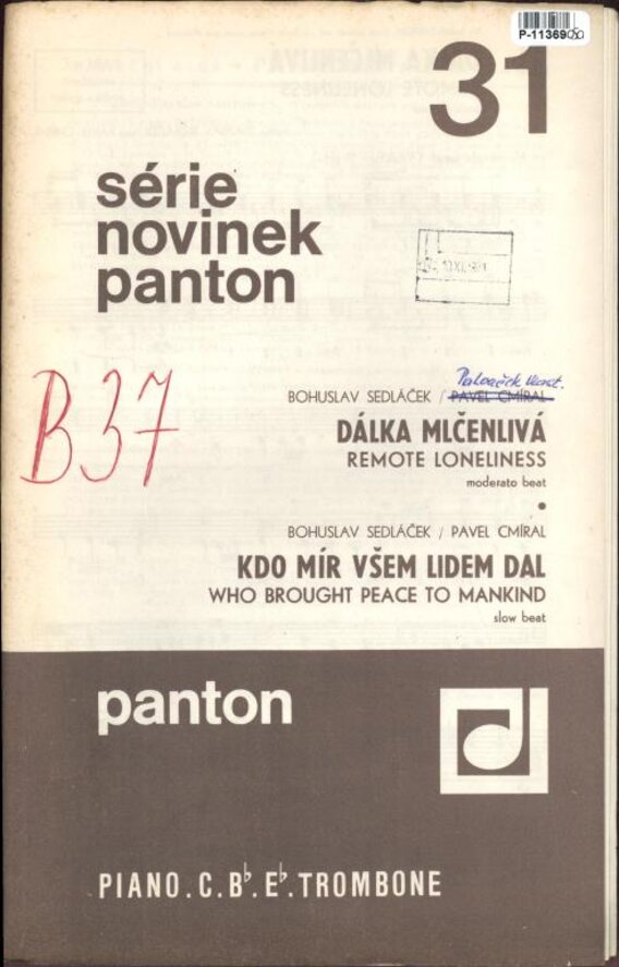 Série novinek panton 31